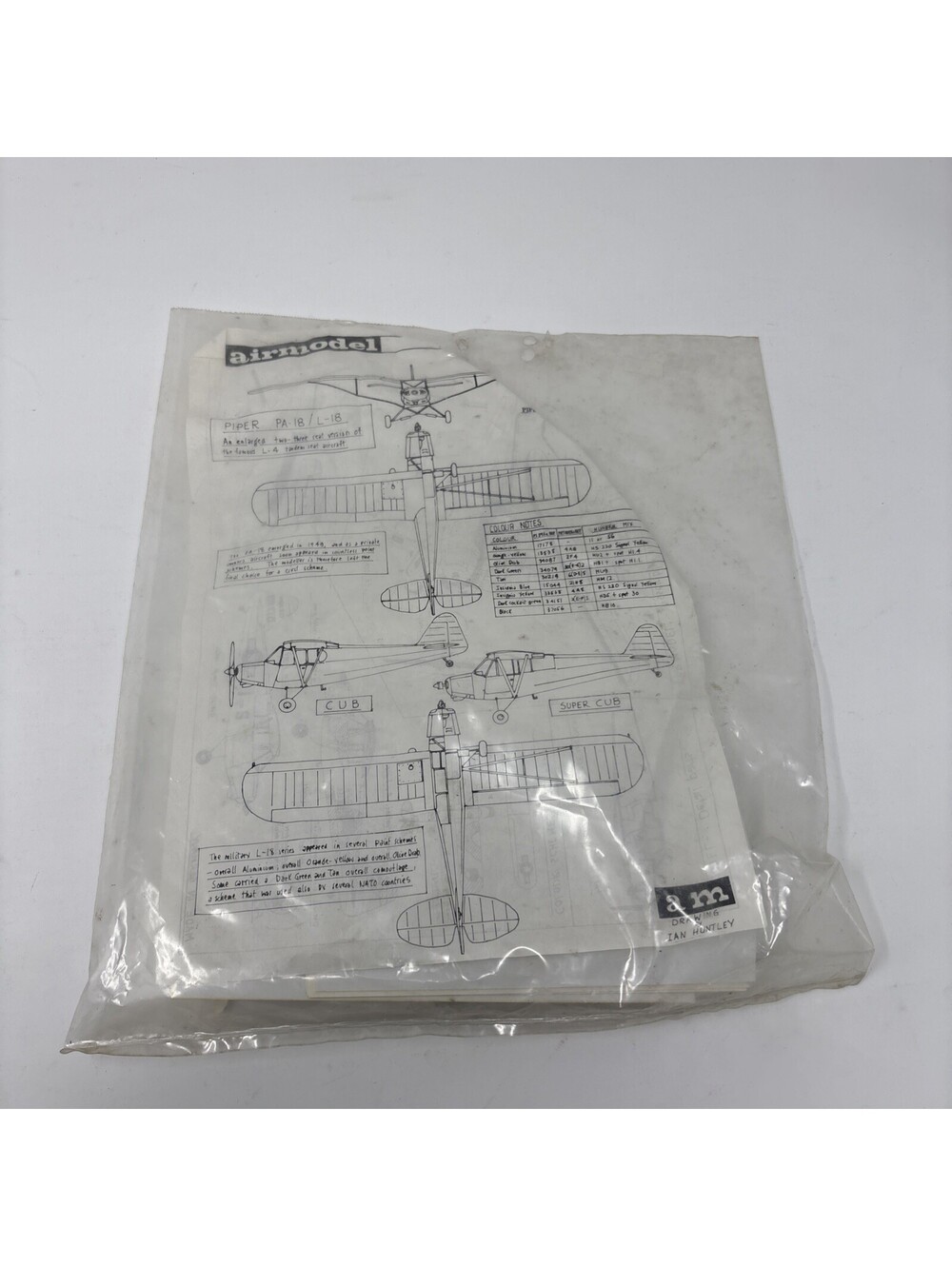 Airmodel 1/72 Piper PA-18 Model Kit